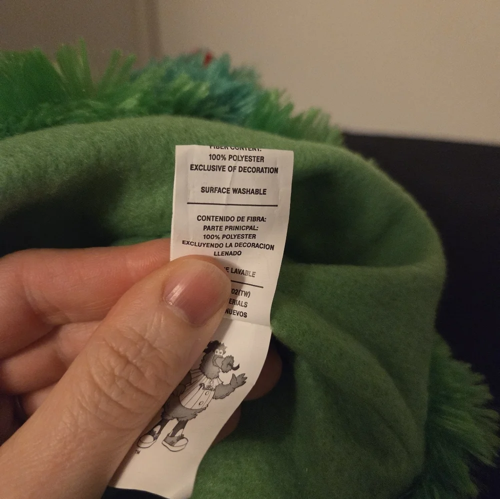 Forever Collectibles Philadelphia Phillies Phanatic Mascot Hat NWOT MLB - Picture 6 of 6